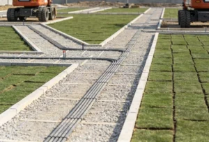 תשתיות זמניות באתרי בנייה ירוקה